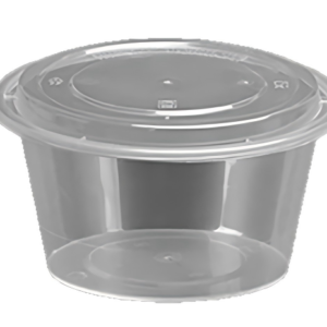 Round Thickened Transparent Disposable Meal Boxes - Takeaway Bento & Soup Bowls