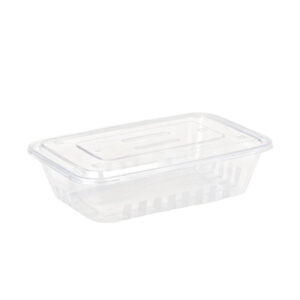 Rectangular Thickened Transparent Disposable Meal Boxes - Bento & Takeaway Containers